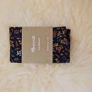 Madewell Floral Silk Bandana